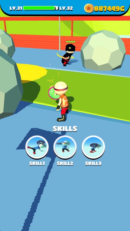 Shoot Runner : Hero vs Ninja screenshot-8