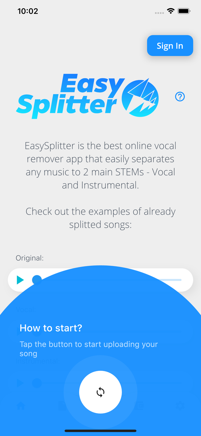 EasySplitter Vocal Remover