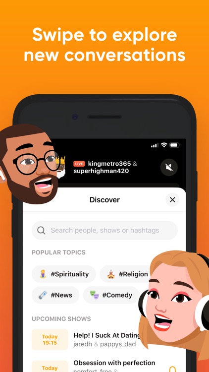 Stereo: Discover Live Podcasts