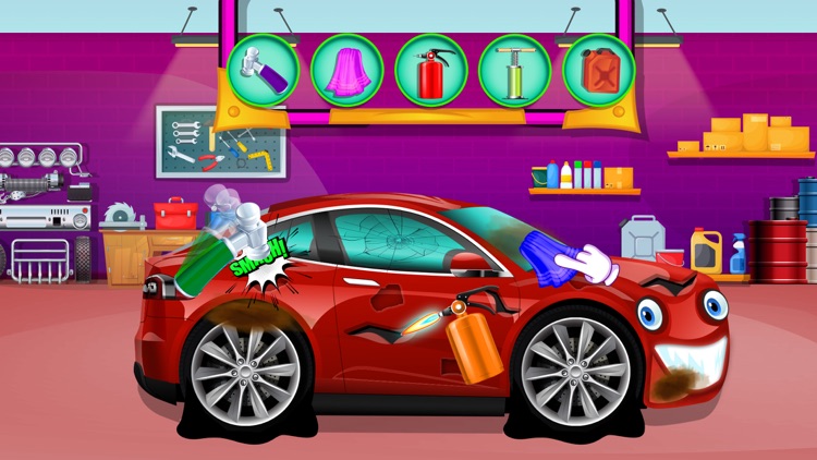 Car Maker & Repair Game