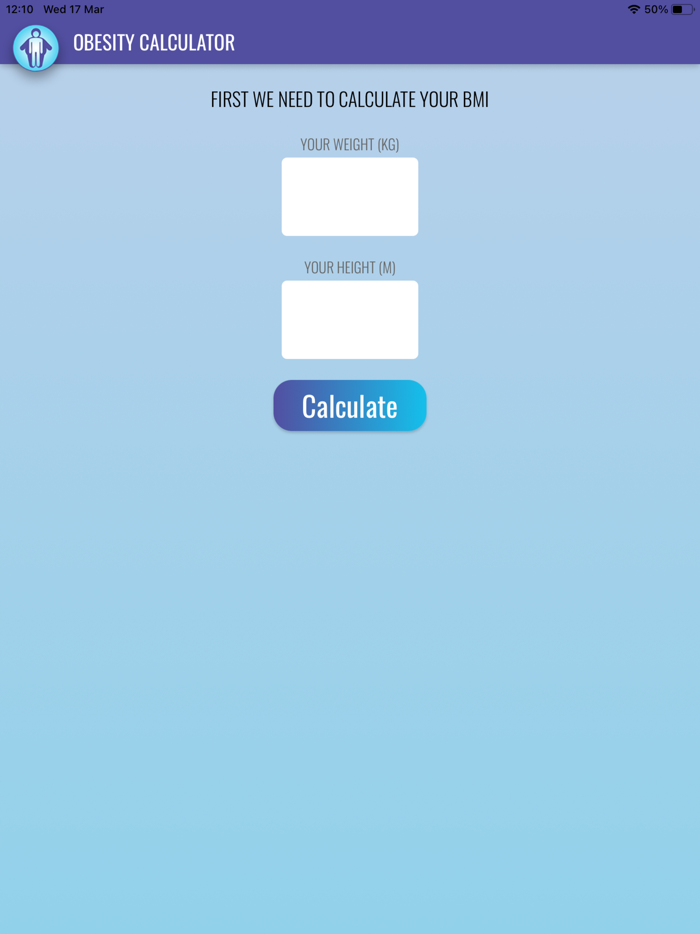 Cálculo de Obesidade