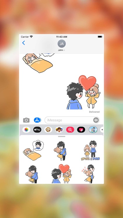 CoupleInloveSticker screenshot-3