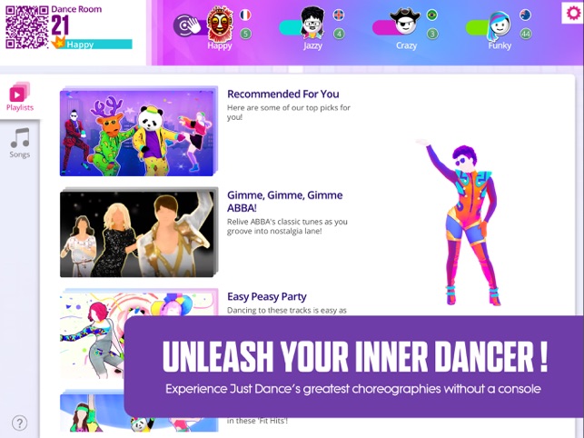 Just Dance Now On The App Store - i am the purple guy roblox id full