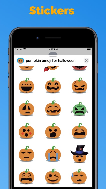 Pumpkin : Halloween stickers