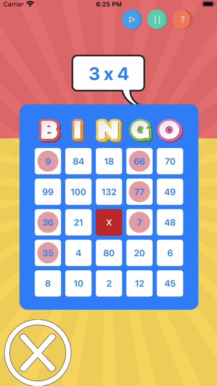 Times Table Bingo