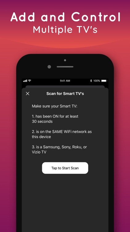 Universal Smart TV Remote screenshot-3