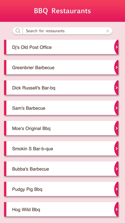 BBQ Restaurants USA & Canada