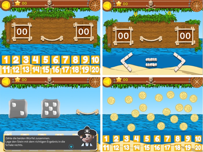 Mathe Pirateninsel 1.Klasse