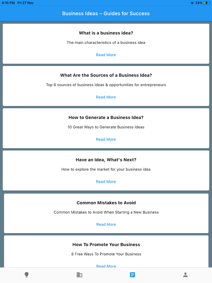 Business Ideas-Generate  Plan