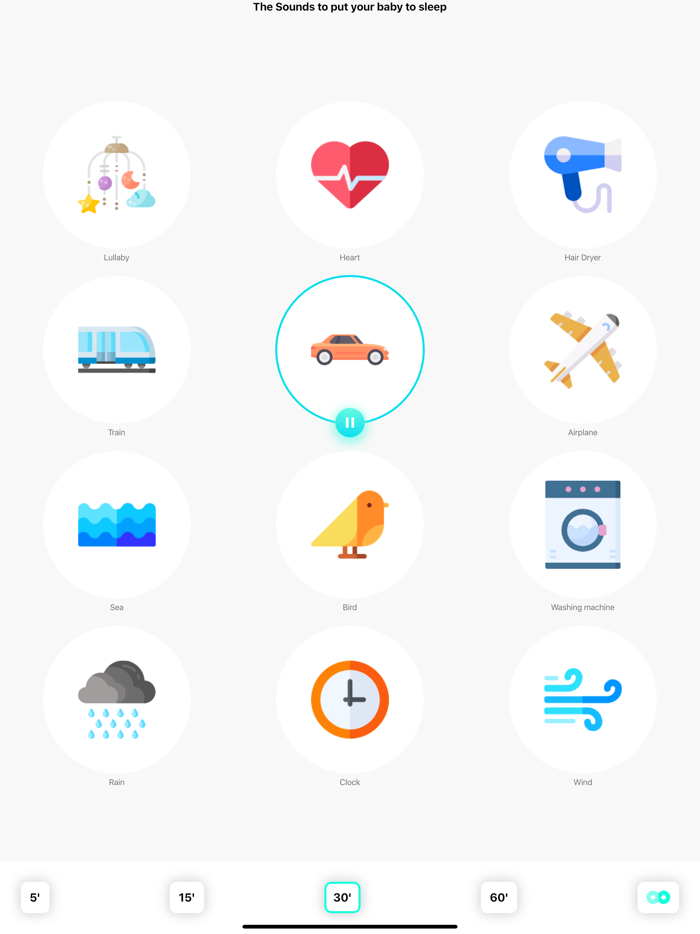 睡觉的声音和婴儿的摇篮曲