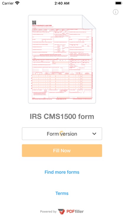 CMS1500Form