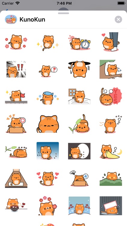 Kuno Kun Stickers for iMessage