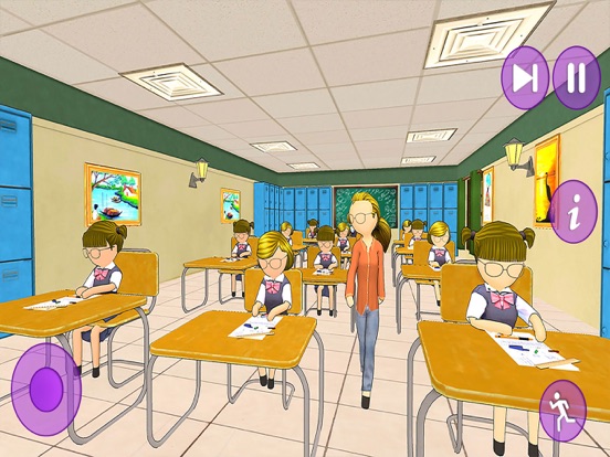 StickGirl High School Game 3D screenshot 2