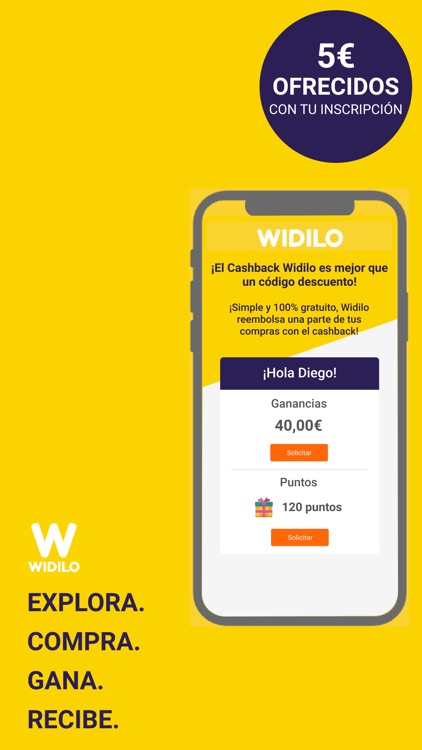 Widilo: compras con Cashback