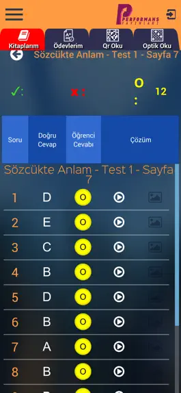 Game screenshot Performans Yayınları Öğrenci apk