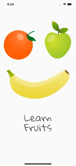 Game screenshot Fruits Learning For Kids mod apk