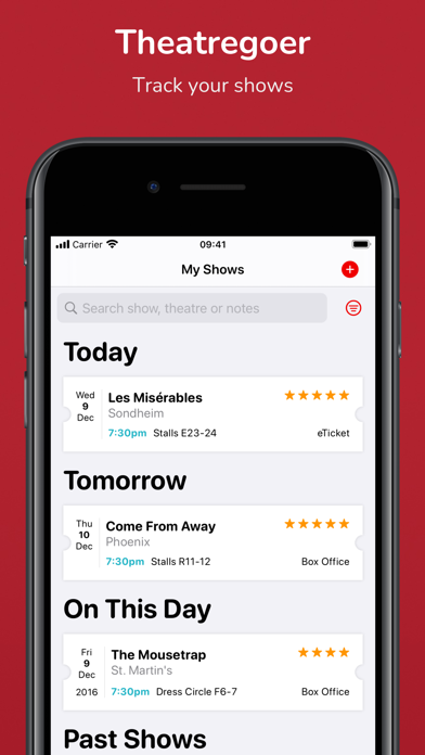 Theatregoer - Theatre Trackerのおすすめ画像1