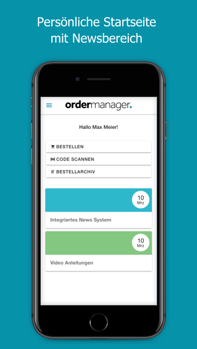 How to cancel & delete ordermanager from iphone & ipad 1