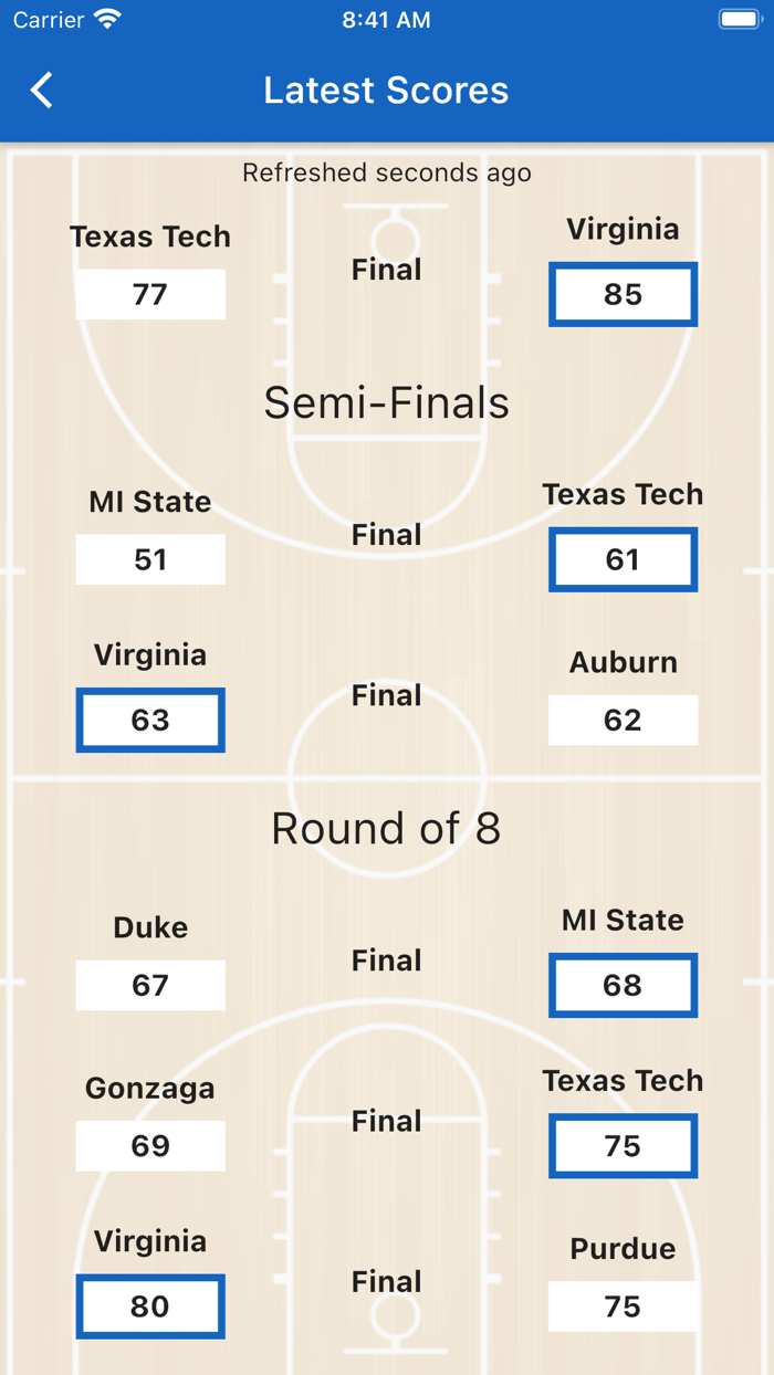 Bracket Tracker