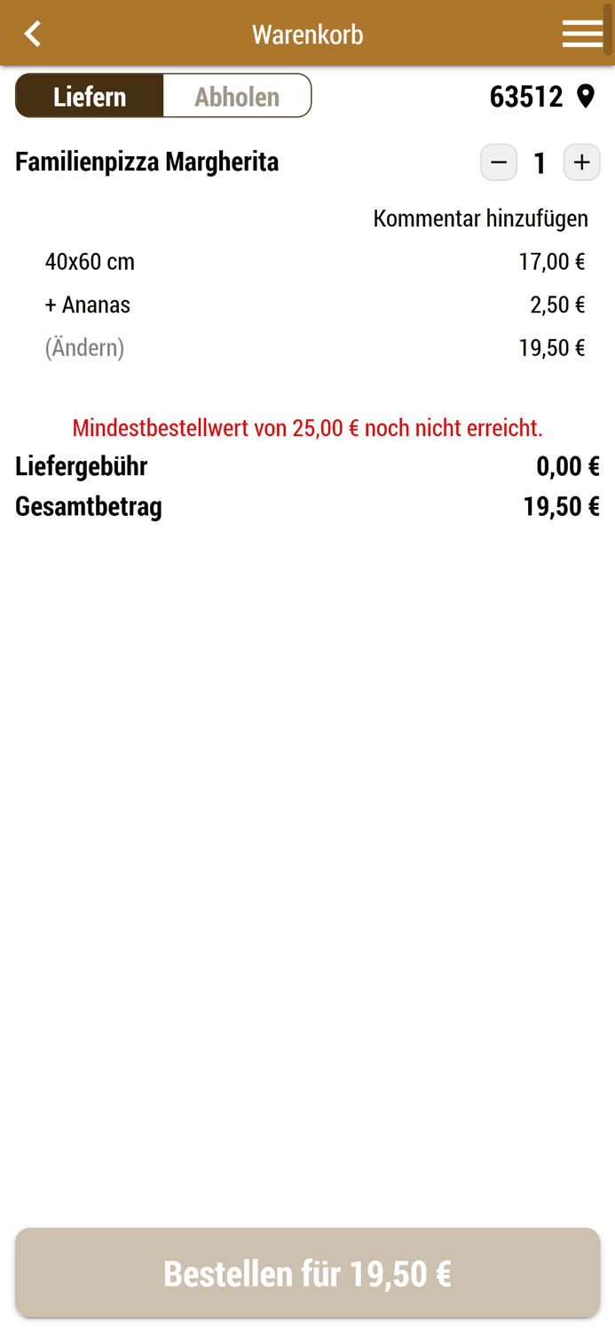 Miran’s Pizzeria Babenhausen