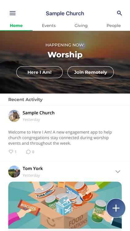 Here I Am – Church Engagement