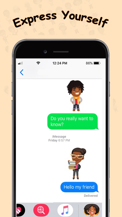 African American AAeMojis screenshot-3