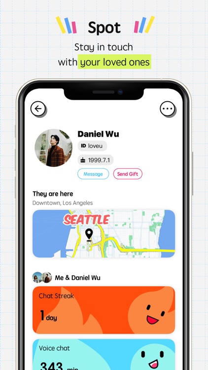 Chat on Seattle app in Meet New