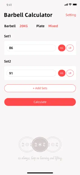 Game screenshot Barbell Calculator Pro apk