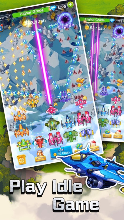 Planes War: Idle & Merge