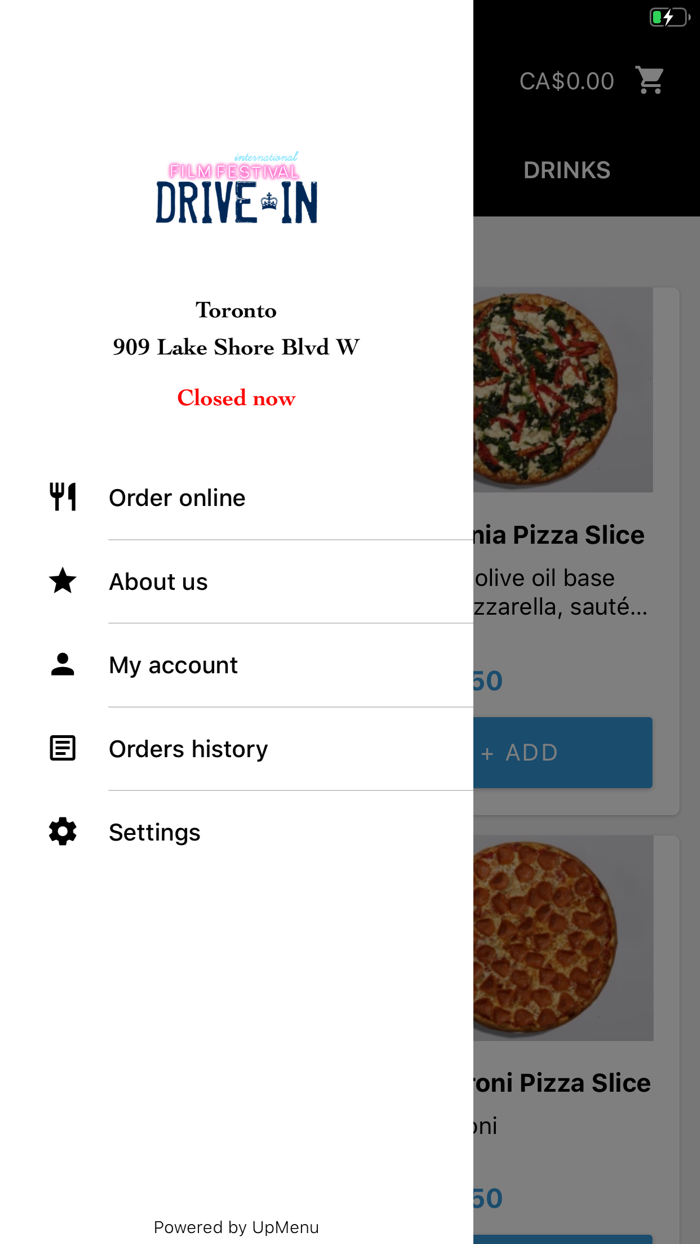 Drive-in film festival Toronto