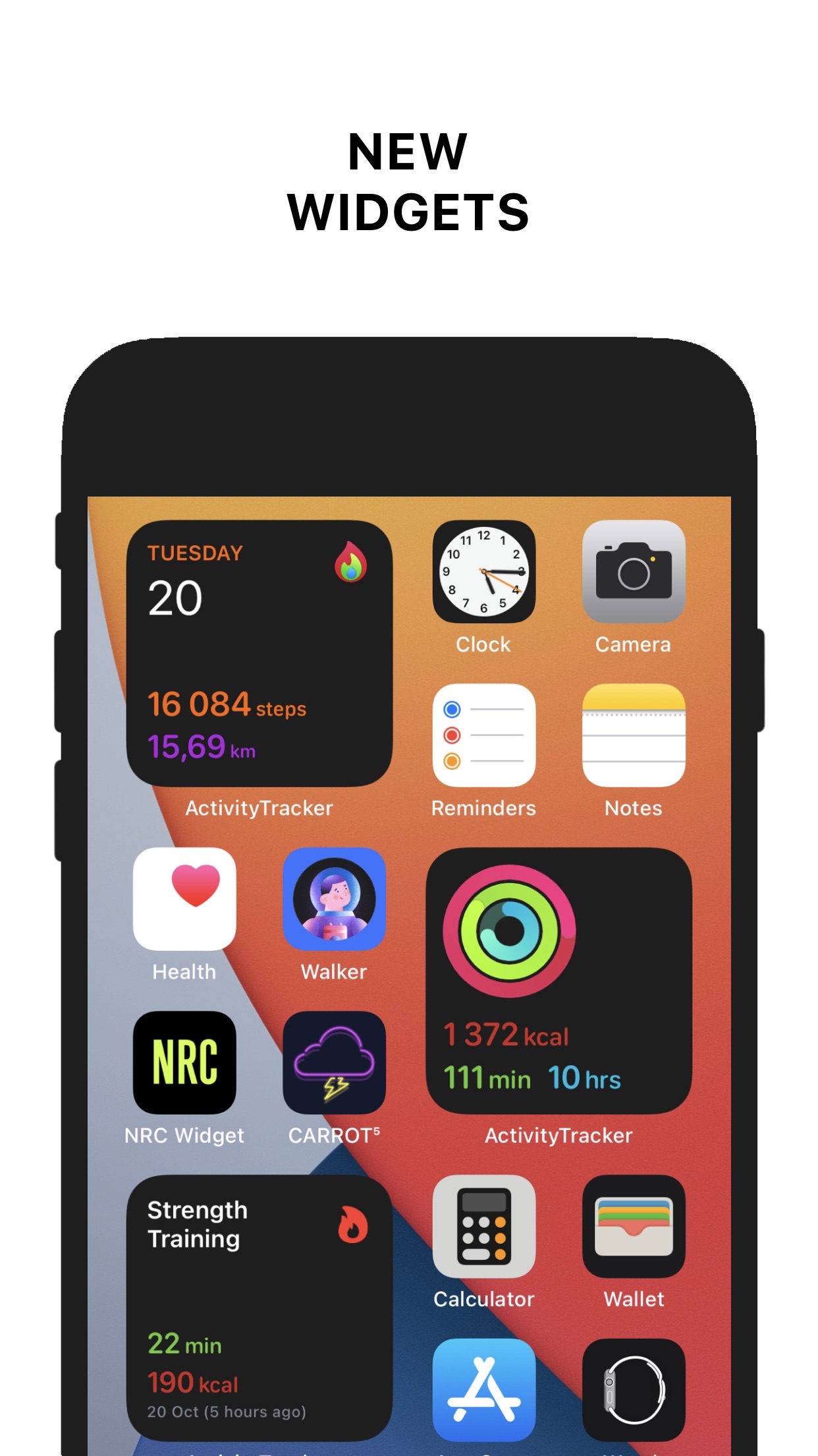 Screenshot do app Activity Tracker+