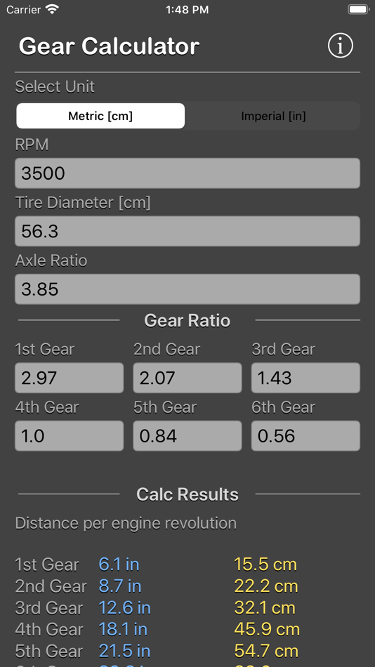 #3. Gear Calculator Plus (iOS) Oleh: Nitrio.