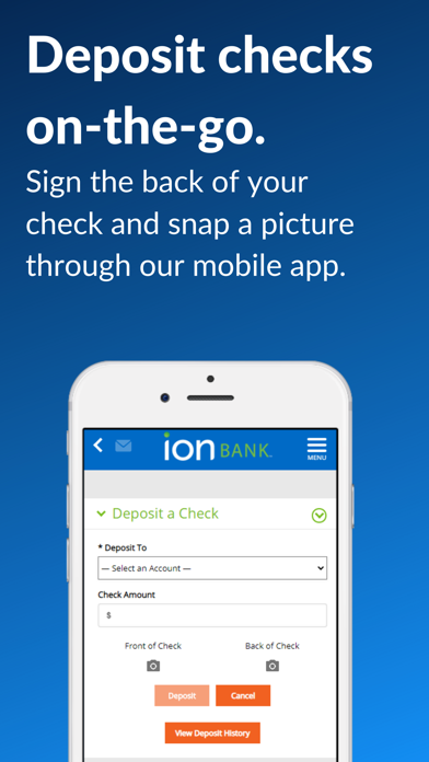 How to cancel & delete Ion Bank from iphone & ipad 4