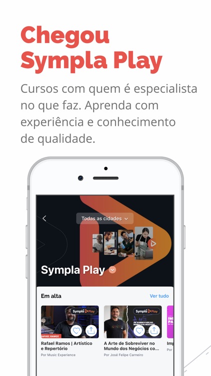 Sympla: Live e Cursos Online screenshot-0