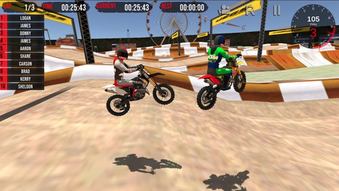 MX Pro Dirt Bike Motor Racing