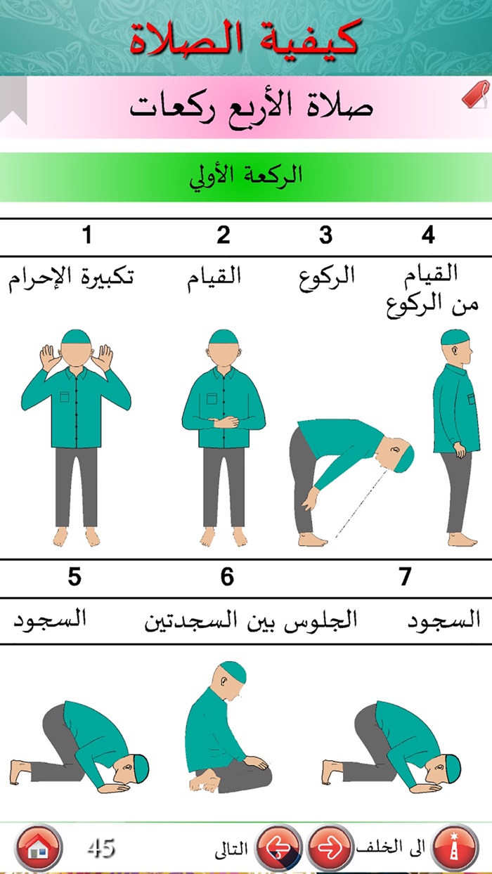 كيفية الصلاة - how to pray