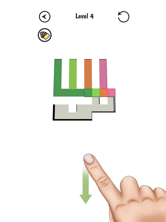 Color Swipe Maze screenshot 3