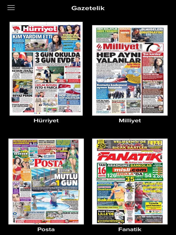 Gazetelik – Günlük Gazeteniz