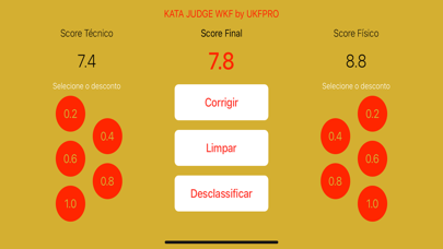 Kata Judge WKF by UKFPRO screenshot 3