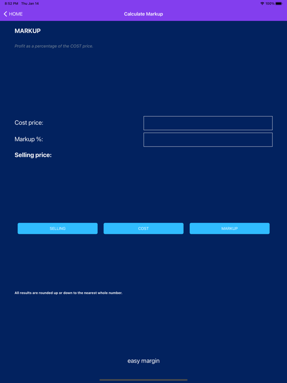 Screenshot #6 pour Easy Margin