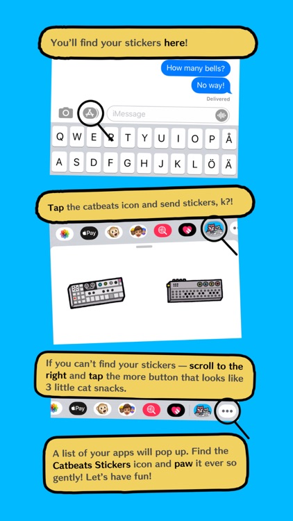 Catbeats Sticker Pack screenshot-5