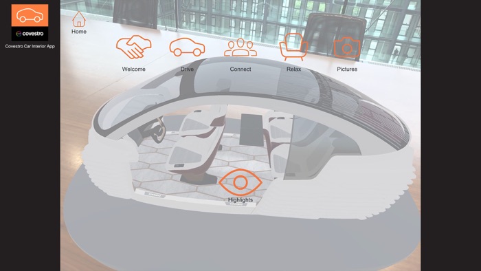 Covestro Car Interior App