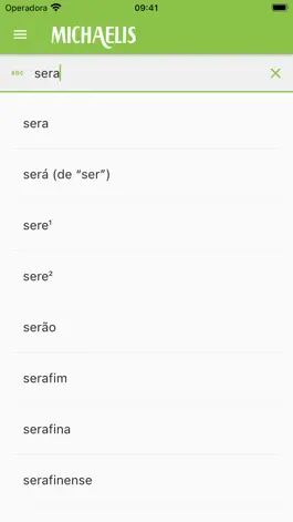 Game screenshot Dicionário Michaelis Português apk