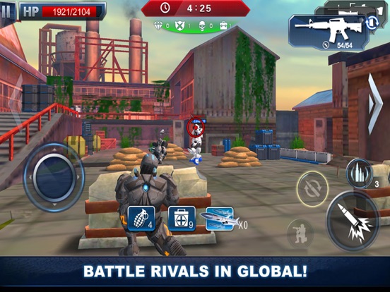 Sniper Vs Robot Shooting Games screenshot 2