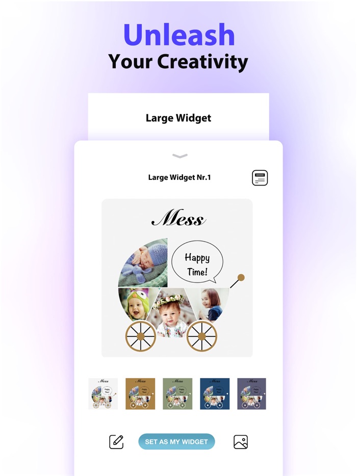 Photo Widget  Time - XWidget
