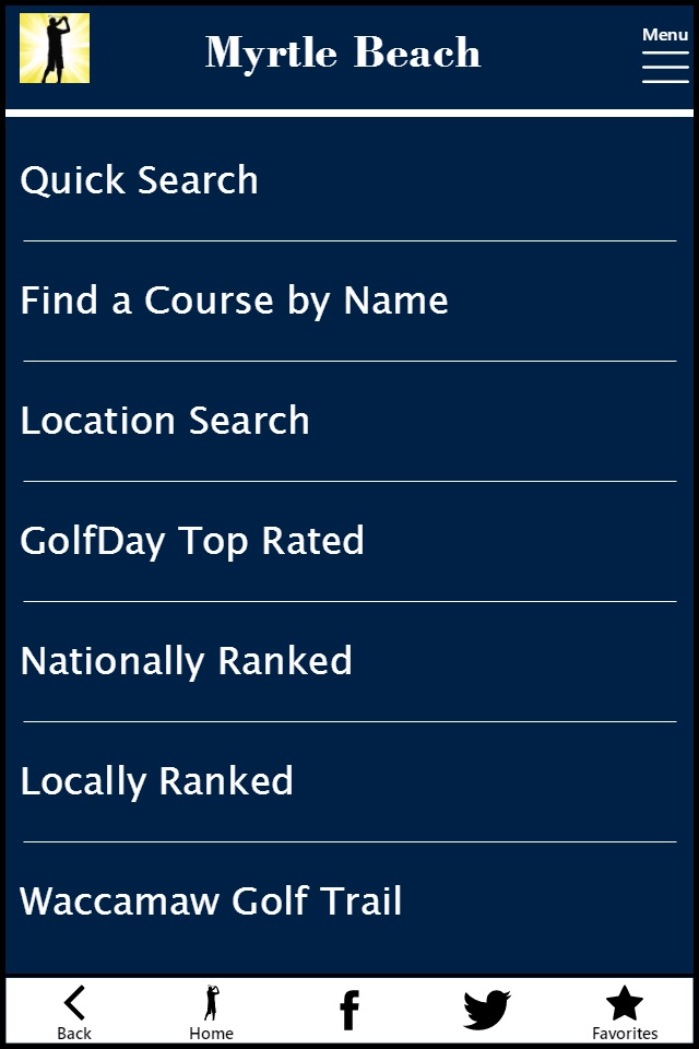 GolfDay Myrtle Beach screenshot 2
