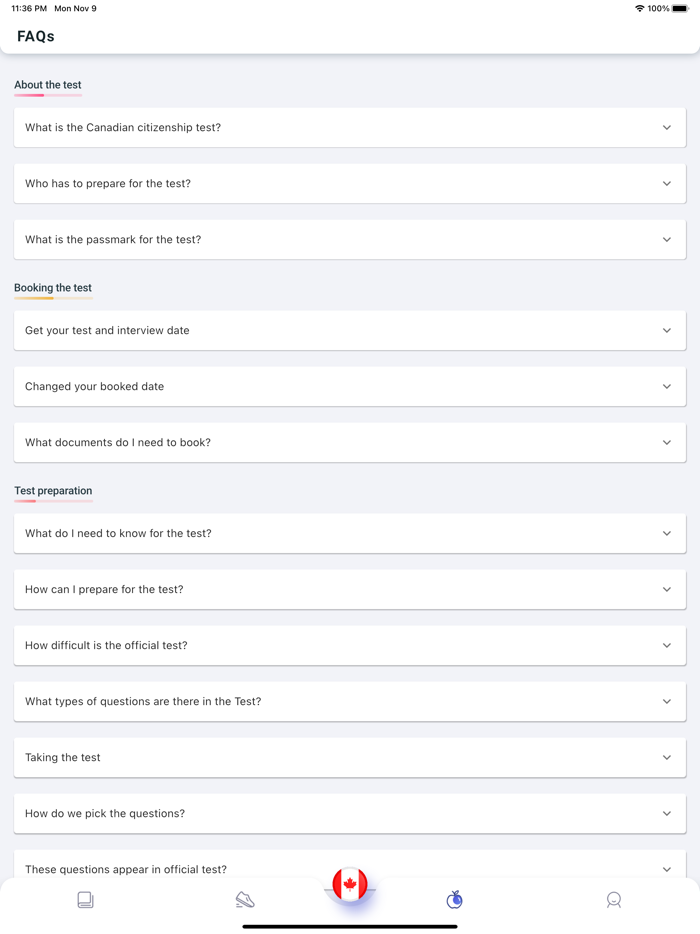 Canadian Citizenship Test HUB