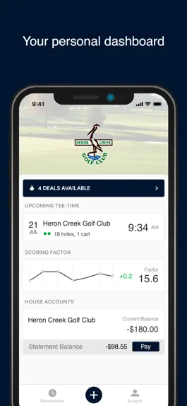 Game screenshot Heron Creek Golf Club mod apk