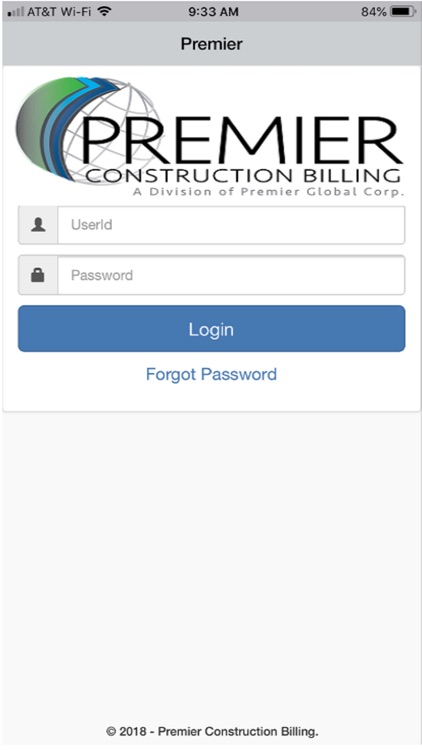 Premier Construction Billing S