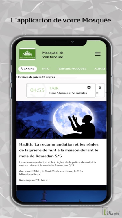 Mosquée Villetaneuse